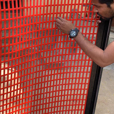 2.5mm PU CoatedTufflex Screen Mining Panel con apertura quadrata di 5mm