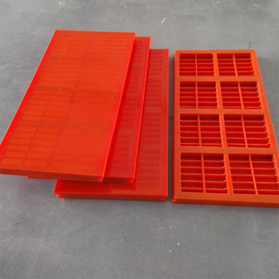 Parti di macchine per miniere WS85 PU Tension Screen Mesh resistente alla corrosione / all'olio