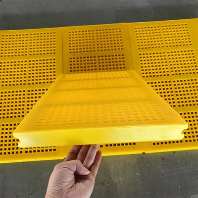 WS85 Struttura Placca di maglia per schermo poliuretano Materiale MDI + Superficie anti-bloccaggio