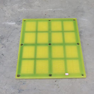 Vibrating Linear Polyurethane Screen Panels PU Silicone Ore Sieve Plate