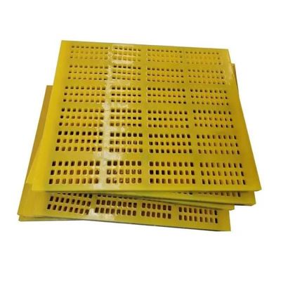 30 mm Polyurethane Tensioned Screen Mat per la classificazione del minerale minerario