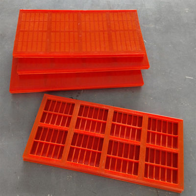 Pannello di schermo in PU ad alta flessibilità elastico WS85 Polyurethane Modular Screen per aggregati / miniere