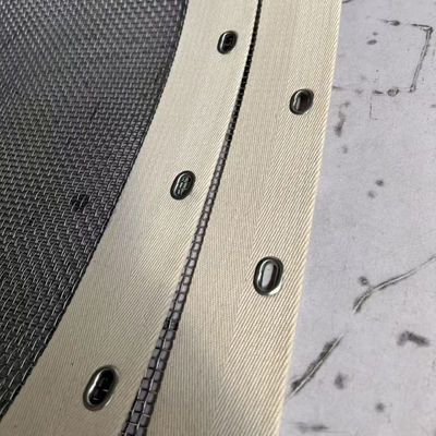 Schermo con occhielli in acciaio inossidabile con gancio per vagliatori Megatex