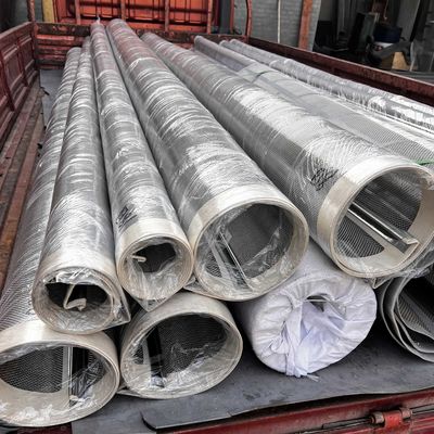 Schermo a maglia rettangolare ad alta capacità per l'industria mineraria