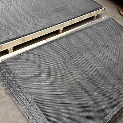 Schermo con guarnizione in acciaio inossidabile 316L per macchine per il trattamento dei minerali