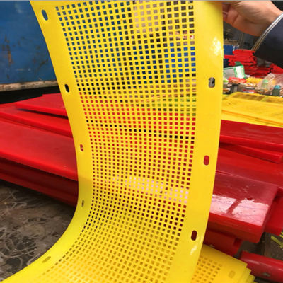 Schermo basculante in poliuretano fori 4mm spessore 7mm per materiali appiccicosi