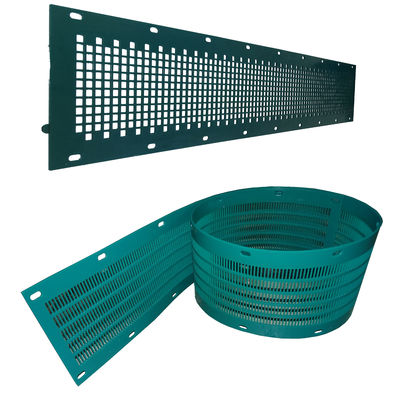 1.25m Flip-Flop Screen PU resistente all'usura per la separazione di polveri chimiche