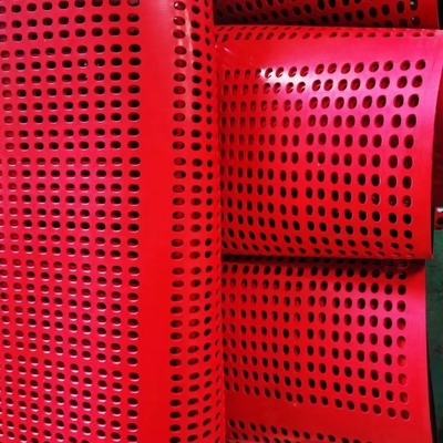 1.25m Thai Rubber Screen Mat spessore 8mm per la lavorazione del minerale