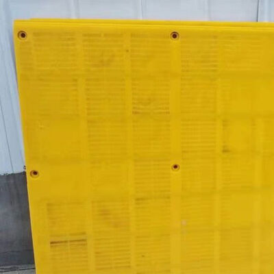 Setto vaglio in poliuretano a cielo aperto WS 85 305x610 mm Anti-intasamento resistente all'usura per residui di minerale di ferro