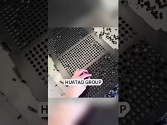 Produzione di pannelli per schermi vibranti in gomma